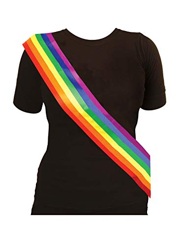 DIGITAL SPOT LGBT Prade Regenbogenhüte für Damen, für Partys, Regenbogen-Schärpe von DIGITAL SPOT