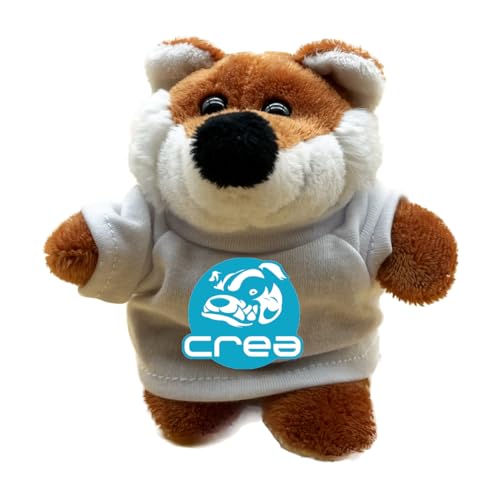 DIGITALSHIRT - Personalisiertes Plüschtier zur Reinigung des PC-Bildschirms, Unterseite der Puppe aus weicher Mikrofaser (zerkratzt den Bildschirm nicht), kleiner Plüschbär, personalisierbar, Höhe 12 von DIGITALSHIRT
