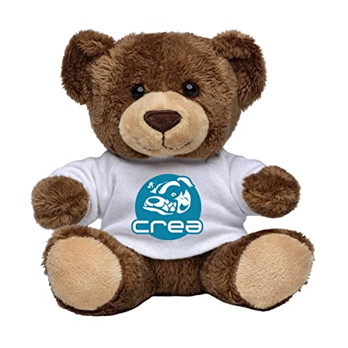 DIGITALSHIRT Plüsch Bär Moritz 3 Farben erhältlich mit T-Shirt, Puppe, personalisierbares T-Shirt, (Small,Braun) von DIGITALSHIRT