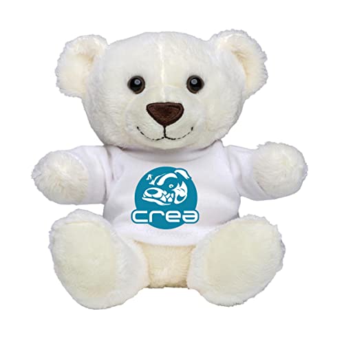 DIGITALSHIRT Plüsch Bär Moritz 3 Farben erhältlich mit T-Shirt, Puppe, personalisierbares T-Shirt, (Small,weiß) von DIGITALSHIRT