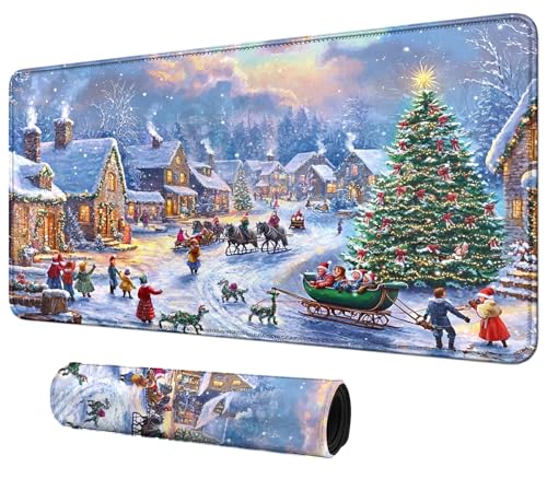 DIGTIALL Beautiful Christmas with Snow Theme Card Playmat Mat 59.9 cmx 35.1 cm for MTG & TCG Playmat Mouse Pad Game Mat Trading Card Game Table Mat Perfect for Card Games Video Games Computer Office DIGTIALL Beautiful Christmas with Snow Theme Card Playmat Mat 59.9 cmx 35.1 cm for MTG & TCG Playmat Mouse Pad Game Mat Trading Card Game Table Mat Perfect for Card Games Video Games Computer Office von DIGTIALL