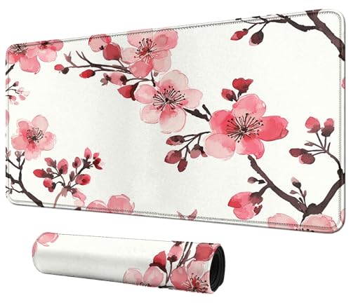 DIGTIALL Cherry Blossoms Themenkarten-Spielmatte, 59,9 x 35,1 cm, für MTG & TCG, Spielmatte, Mauspad, Spielmatte, Sammelkartenspiel, Tischmatte, perfekt für Kartenspiele, Videospiele, Computer, Büro DIGTIALL Cherry Blossoms Themenkarten-Spielmatte, 59,9 x 35,1 cm, für MTG & TCG, Spielmatte, Mauspad, Spielmatte, Sammelkartenspiel, Tischmatte, perfekt für Kartenspiele, Videospiele, Computer, Büro von DIGTIALL