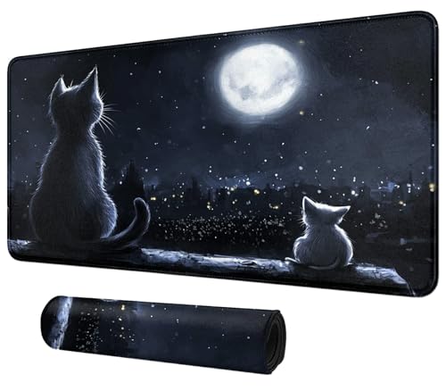 DIGTIALL Graue Katzen-Spielmatte, 59,9 x 35,1 cm, für MTG und TCG, Spielmatte, Mauspad, Spielmatte, Sammelkartenspiel, Tischmatte, perfekt für Kartenspiele, Videospiele, Computer, Büro DIGTIALL Graue Katzen-Spielmatte, 59,9 x 35,1 cm, für MTG und TCG, Spielmatte, Mauspad, Spielmatte, Sammelkartenspiel, Tischmatte, perfekt für Kartenspiele, Videospiele, Computer, Büro von DIGTIALL