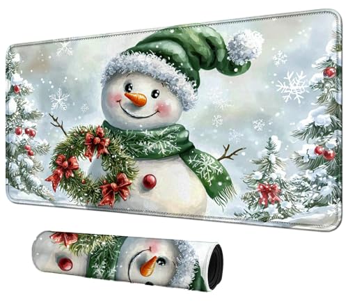 DIGTIALL Niedliche lächelnde Schneemann-Themenkarte, Spielmatte, 59,9 x 35,1 cm, für MTG und TCG, Spielmatte, Mauspad, Spielmatte, Sammelkartenspiel, Tischmatte, perfekt für Kartenspiele, Videospiele DIGTIALL Niedliche lächelnde Schneemann-Themenkarte, Spielmatte, 59,9 x 35,1 cm, für MTG und TCG, Spielmatte, Mauspad, Spielmatte, Sammelkartenspiel, Tischmatte, perfekt für Kartenspiele, Videospiele von DIGTIALL