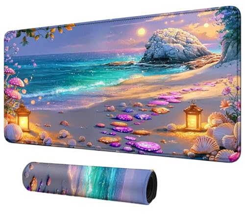DIGTIALL Schöne Strand-Themenkarten-Spielmatte, 59,9 x 35,1 cm, für MTG & TCG, Spielmatte, Mauspad, Spielmatte, Sammelkartenspiel, Tischmatte, perfekt für Kartenspiele, Videospiele, Computer, Büro DIGTIALL Schöne Strand-Themenkarten-Spielmatte, 59,9 x 35,1 cm, für MTG & TCG, Spielmatte, Mauspad, Spielmatte, Sammelkartenspiel, Tischmatte, perfekt für Kartenspiele, Videospiele, Computer, Büro von DIGTIALL