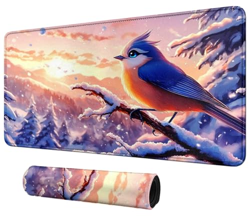 DIGTIALL Schöne Vogel-Themenkarten-Spielmatte, 59,9 x 35,1 cm, für MTG & TCG, Spielmatte, Mauspad, Spielmatte, Sammelkartenspiel, Tischmatte, perfekt für Kartenspiele, Videospiele, Computer, Büro DIGTIALL Schöne Vogel-Themenkarten-Spielmatte, 59,9 x 35,1 cm, für MTG & TCG, Spielmatte, Mauspad, Spielmatte, Sammelkartenspiel, Tischmatte, perfekt für Kartenspiele, Videospiele, Computer, Büro von DIGTIALL