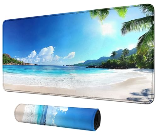 DIGTIALL Schöne blaue Strand-Themenkarten-Spielmatte, 59,9 x 35,1 cm, für MTG & TCG, Spielmatte, Mauspad, Spielmatte, Sammelkartenspiel, Tischmatte, perfekt für Kartenspiele, Videospiele, Computer DIGTIALL Schöne blaue Strand-Themenkarten-Spielmatte, 59,9 x 35,1 cm, für MTG & TCG, Spielmatte, Mauspad, Spielmatte, Sammelkartenspiel, Tischmatte, perfekt für Kartenspiele, Videospiele, Computer von DIGTIALL