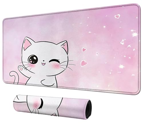 DIGTIALL Spielmatte mit niedlichem Katzenmotiv, 59,9 x 35,1 cm, für MTG & TCG, Spielmatte, Mauspad, Spielmatte, Sammelkartenspiel, Tischmatte, perfekt für Kartenspiele, Videospiele, Computer, Büro DIGTIALL Spielmatte mit niedlichem Katzenmotiv, 59,9 x 35,1 cm, für MTG & TCG, Spielmatte, Mauspad, Spielmatte, Sammelkartenspiel, Tischmatte, perfekt für Kartenspiele, Videospiele, Computer, Büro von DIGTIALL