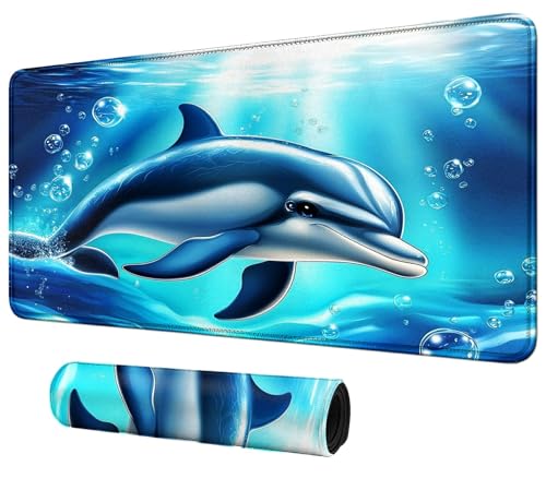 DIGTIALL Spielmatte mit süßem Delfin-Thema, 59,9 x 35,1 cm, für MTG & TCG, Spielmatte, Mauspad, Spielmatte, Sammelkartenspiel, Tischmatte, perfekt für Kartenspiele, Videospiele, Computer, Büro DIGTIALL Spielmatte mit süßem Delfin-Thema, 59,9 x 35,1 cm, für MTG & TCG, Spielmatte, Mauspad, Spielmatte, Sammelkartenspiel, Tischmatte, perfekt für Kartenspiele, Videospiele, Computer, Büro von DIGTIALL