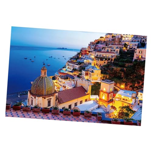 DIKACA Spielzeug 1 Karton À 1000 STK Meer der Liebe Puzzle pädagogisches Puzzle blaues Meer Puzzle Spielzeuge Szenen 1000 Puzzle kreatives Puzzle Geschenk Lernspielzeug von DIKACA