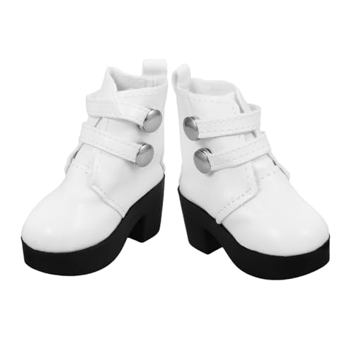 DIKACA 1 Paar Puppenschuhe, 18 Zoll Hohe Absätze, Pu-Stiefel, Pu-puppenschuhe, Niedliche Puppenschuhe Für Baby-Puppen, Anziehzubehör DIKACA 1 Paar Puppenschuhe, 18 Zoll Hohe Absätze, Pu-Stiefel, Pu-puppenschuhe, Niedliche Puppenschuhe Für Baby-Puppen, Anziehzubehör von DIKACA