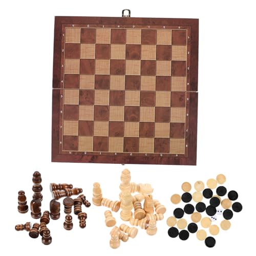 DIKACA 1 Satz 3 1 Holzschach Schachspielbrett Schachbrett Spielzeugschach Kinderschach Schach Brown Hölzern DIKACA 1 Satz 3 1 Holzschach Schachspielbrett Schachbrett Spielzeugschach Kinderschach Schach Brown Hölzern von DIKACA