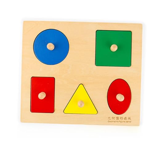 DIKACA 1 Satz 6 Stück Brett Greifen Colorful Hölzern von DIKACA