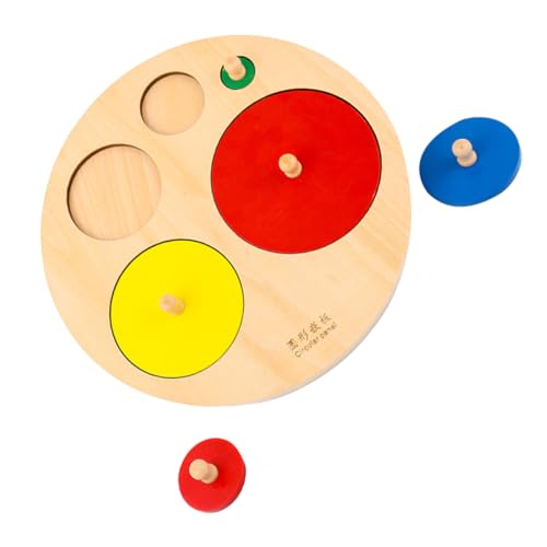 DIKACA 1 Satz 6 Stück Frühpädagogisches holzspielzeug Lernspielzeug für Kleinkinder für Formerkennung Matheeinsätze Brett greifen Hölzern Colorful DIKACA 1 Satz 6 Stück Frühpädagogisches holzspielzeug Lernspielzeug für Kleinkinder für Formerkennung Matheeinsätze Brett greifen Hölzern Colorful von DIKACA