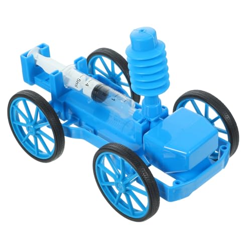 DIKACA 1 Satz Aero-Auto experimente Experiment Kinderphysik kinderautos Children Bumper car laubsägen für Toy car luftbetriebenes Auto Bastelpuzzle Plastik von DIKACA