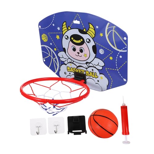 DIKACA 1 Satz Anhebbarer Schießrahmen Indoor Indoor Basketball Indoor Basketballspiel Kinderspielzeug Cartoon Basketballkorb Mini Basketballbretter Spielspielzeug Aus von DIKACA