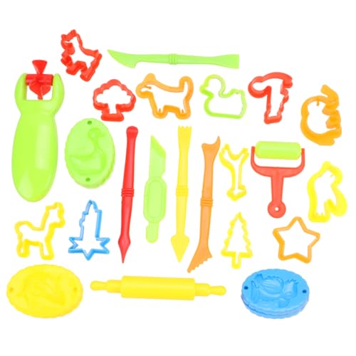 DIKACA Kinderanzug 1 Satz Kidcraft-Spielset Farbige Werkzeuge aus Ton Spielzeug tonformen selber Machen Schimmel Kunstbedarf Kind Spielzeug Für Kinder von DIKACA