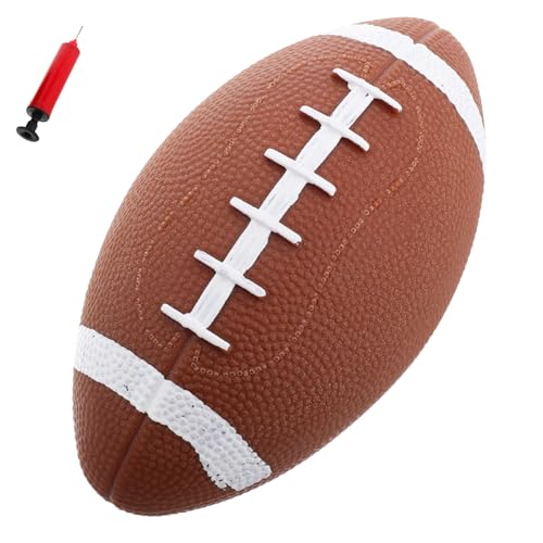 DIKACA 1 Set Jugend Fußball Outdoor Aufblasbare American Football Spielzeug Kinder Sicher Dehnbar Rugby Für Spiele Training von DIKACA