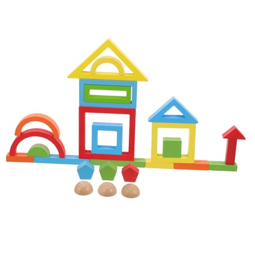 DIKACA 1 Satz Aus Regenbogenbausteinen Kinderspielzeug Geometrisches Kindererkennungsspielzeug Geometrischer Baustein Pädagogisches Für Hölzern DIKACA 1 Satz Aus Regenbogenbausteinen Kinderspielzeug Geometrisches Kindererkennungsspielzeug Geometrischer Baustein Pädagogisches Für Hölzern von DIKACA