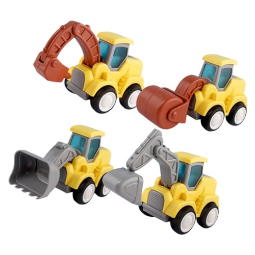 DIKACA 1 Satz Auto Spielzeug Technisches Traktor-Bagger-Spielzeug Kleines LKW-Spielzeug Minitraktormodell Bauauto-Spielzeug Kleines Spielzeug Es Kann Sich Bewegen Plastik Kleinkind von DIKACA