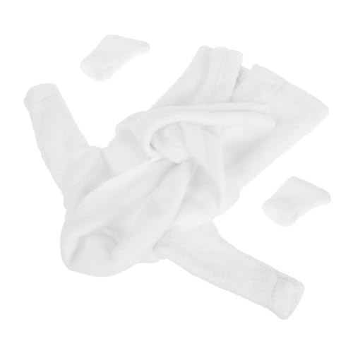 DIKACA 1 Satz Bademäntel Socken gesetzt Puppen-Mini-Bademantel-Accessoire Puppenzubehör Mini-Puppenbademantel Miniatur-Puppenbademantel Bademantel für Puppen Stoff Weiß DIKACA 1 Satz Bademäntel Socken gesetzt Puppen-Mini-Bademantel-Accessoire Puppenzubehör Mini-Puppenbademantel Miniatur-Puppenbademantel Bademantel für Puppen Stoff Weiß von DIKACA