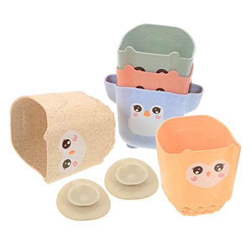 DIKACA 1 Satz Badezimmerspielzeug -Badebecher Stapelbecher farbige Stapelbecher lustige Stapelbecher Greifspielzeug für Babyschalen Cartoon-Stapelbecher Badespielzeug Plastik DIKACA 1 Satz Badezimmerspielzeug -Badebecher Stapelbecher farbige Stapelbecher lustige Stapelbecher Greifspielzeug für Babyschalen Cartoon-Stapelbecher Badespielzeug Plastik von DIKACA
