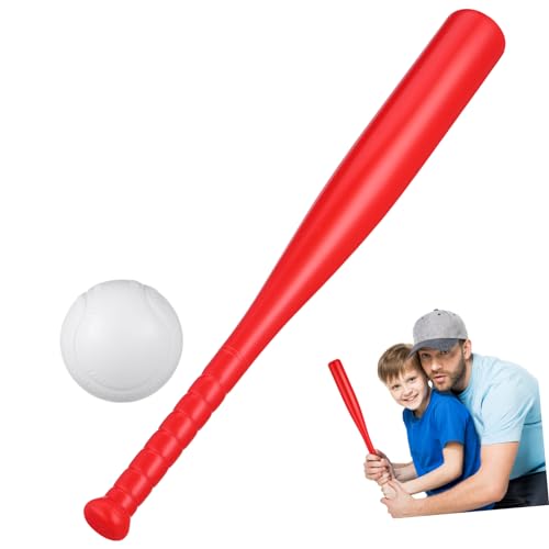 DIKACA 1 Satz Baseballschlägerspielzeug Baseballschläger Und Bälle Baseballspielzeug Für Kinderspielzeug -Baseball Outdoor -kit Plastik Zufällige Farbe von DIKACA