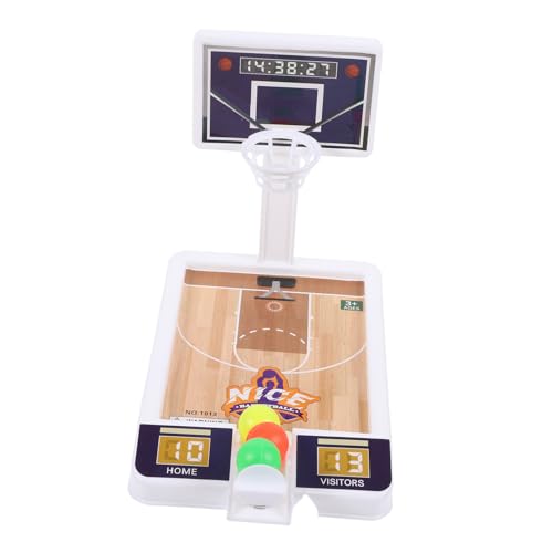 DIKACA 1 Satz Basketball- Rand Tisch -Top -Basketballspiel klein für kinderspielzeug Mini-Basketballspielmaschine Basketballmaschine aus Kunststoff Plastik Blue von DIKACA