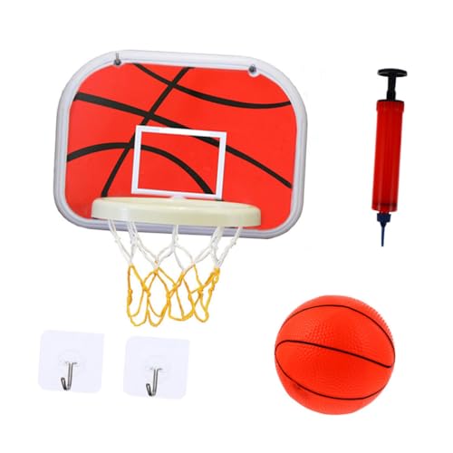 DIKACA 1 Satz Basketballständer Für -Basketball Indoor-basketballspielzeug Basketballspielzeug Für Die Wand Wand-basketballkorb Spielspielzeug Basketball-kit Plastik von DIKACA