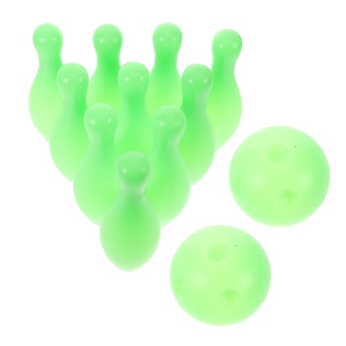 DIKACA 1 Satz Bowlingkugel Bowlingkegel aus Kunststoff Bowlingspiele für drinnen Bowlingzubehör Tabletop Bowling -Spiel Aktivitäten für Mini-Bowling Sport Hellgrün DIKACA 1 Satz Bowlingkugel Bowlingkegel aus Kunststoff Bowlingspiele für drinnen Bowlingzubehör Tabletop Bowling -Spiel Aktivitäten für Mini-Bowling Sport Hellgrün von DIKACA