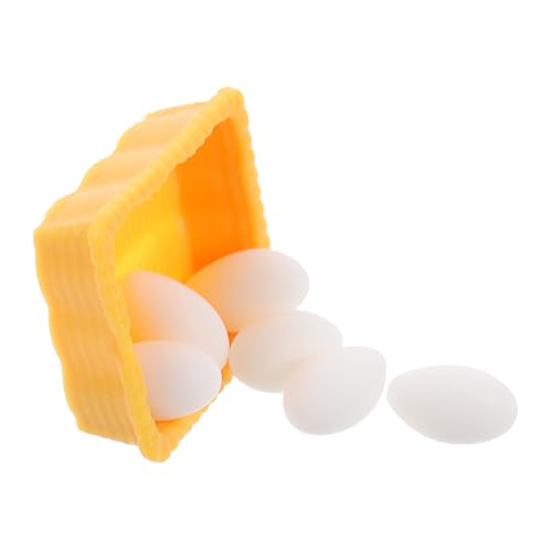 DIKACA 1 Satz Box -eiermodell Mini Eierkorb Mini Bastelkorb Mini Körbe Simulierter Eierkorb-bausatz Mini-hausbedarf Mini- -Requisiten Miniatur-Ei-Modelle Mini-Ei- Weiß Harz DIKACA 1 Satz Box -eiermodell Mini Eierkorb Mini Bastelkorb Mini Körbe Simulierter Eierkorb-bausatz Mini-hausbedarf Mini- -Requisiten Miniatur-Ei-Modelle Mini-Ei- Weiß Harz von DIKACA