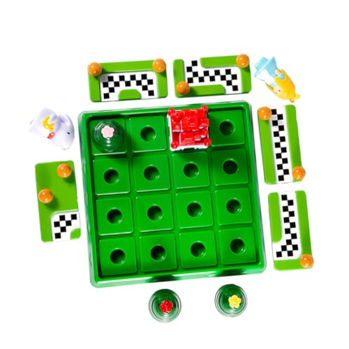 DIKACA 1 Satz Brettspiel sankastenspielsachen Safe Toy Linear Thinking Exercise Toy Funny Games lustige Spiele interaktives Spielbrett Frühes Lernen Plastik von DIKACA