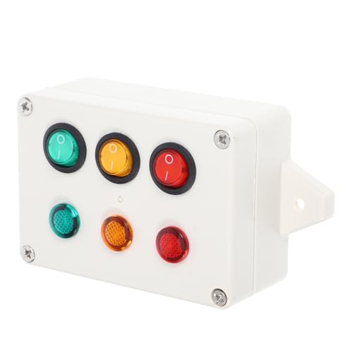 DIKACA 1 Satz DIY Busy Board mit Farbigen Lichtern Interaktives Beschäftigungsbrett für Kreative Hand Augen Koordination und Problemlösungsfähigkeiten Fördert die Kognitive Entwicklung von DIKACA