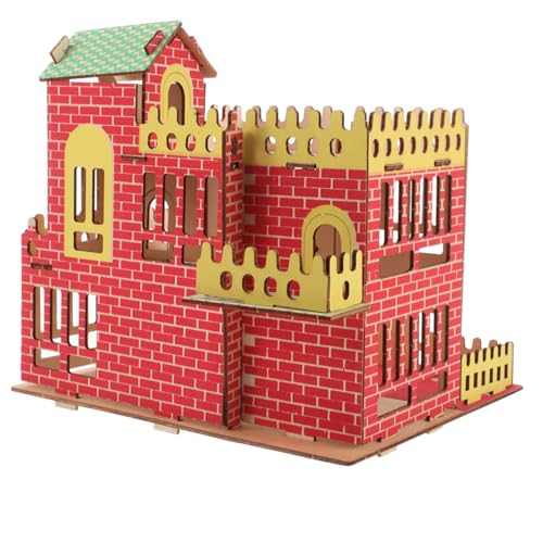 DIKACA 1 Satz DIY Holzmodellhaus Puzzle für Holzpuzzle Bastelset Frühen Bildung Handgefertigtes Konstruktionsspielzeug aus Langlebigem Holz für Kreatives Lernen DIKACA 1 Satz DIY Holzmodellhaus Puzzle für Holzpuzzle Bastelset Frühen Bildung Handgefertigtes Konstruktionsspielzeug aus Langlebigem Holz für Kreatives Lernen von DIKACA
