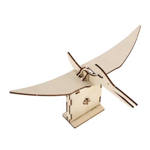 DIKACA 1 Satz DIY Holzpuzzle Dinosaurier Modell für Kreatives Bastelspielzeug zur Frühkindlichen Bildung Interaktive Mechanik für Gruppenaktivitäten und Kreative DIKACA 1 Satz DIY Holzpuzzle Dinosaurier Modell für Kreatives Bastelspielzeug zur Frühkindlichen Bildung Interaktive Mechanik für Gruppenaktivitäten und Kreative von DIKACA
