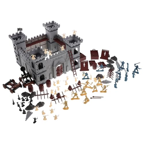 DIKACA 1 Satz DIY Zusammengebautes Piratenschloss-Spielzeug, Soldatenbausatz, Piratenschloss-spielzeugset DIKACA 1 Satz DIY Zusammengebautes Piratenschloss-Spielzeug, Soldatenbausatz, Piratenschloss-spielzeugset von DIKACA