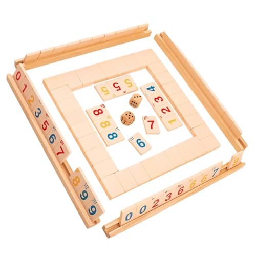 DIKACA 1 Satz Digitales Brettspiel Lebensspiel Für Brettwürfelspiel Zahlen Für Brettspiele Mit Vierseitigen Würfeln Holzbrett Holzspiele Khaki Hölzern DIKACA 1 Satz Digitales Brettspiel Lebensspiel Für Brettwürfelspiel Zahlen Für Brettspiele Mit Vierseitigen Würfeln Holzbrett Holzspiele Khaki Hölzern von DIKACA