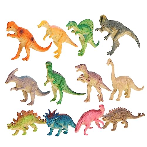 DIKACA 1 Satz Dinosaurier-Spielzeug kindergeburtstags mitgebsel Dino Figuren Tier Geschenke Dinosaurier-Handwerk Dinosaurier-Figur Schüttgut Statue Eier schmücken Kleinkind einstellen von DIKACA