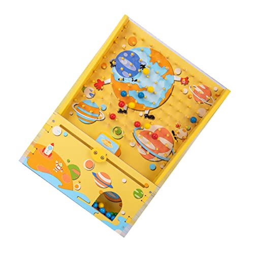 DIKACA 1 Satz Fänger Kinderspielzeug Intelligenzspiel Catcher-Spielautomat pädagogisches Auge-Hand-Koordinationsspielzeug Bildungsspielzeug hölzern Yellow DIKACA 1 Satz Fänger Kinderspielzeug Intelligenzspiel Catcher-Spielautomat pädagogisches Auge-Hand-Koordinationsspielzeug Bildungsspielzeug hölzern Yellow von DIKACA