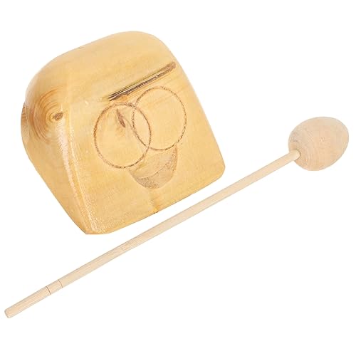 DIKACA 1 Satz Fisch-Musikinstrument Aus Holz Schlaginstrument Kindermusikinstrument Percussion Toy Hölzerner Fischtempelblock Für -Instrument- DIKACA 1 Satz Fisch-Musikinstrument Aus Holz Schlaginstrument Kindermusikinstrument Percussion Toy Hölzerner Fischtempelblock Für -Instrument- von DIKACA