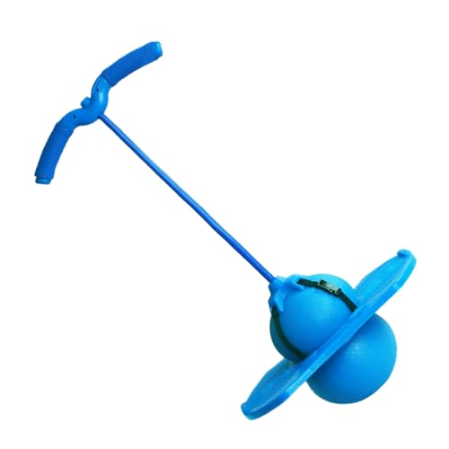 DIKACA 1 Satz Flummi Balancierender Brettball Springball Mit Griffseil Üben Springenden Ball Sprungbrettball Balancieren Ball Für Koordinationsübungen Springen Ball Pp Blue von DIKACA