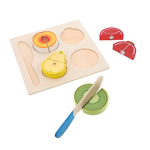 DIKACA 1 Satz Fruchtschnitt holzspielzeug zabawki stymulujące rozwój Früchte- Fantasievolles lustiges Lernspielzeug Kind schneidet Lebensmittelspielzeug hölzern DIKACA 1 Satz Fruchtschnitt holzspielzeug zabawki stymulujące rozwój Früchte- Fantasievolles lustiges Lernspielzeug Kind schneidet Lebensmittelspielzeug hölzern von DIKACA