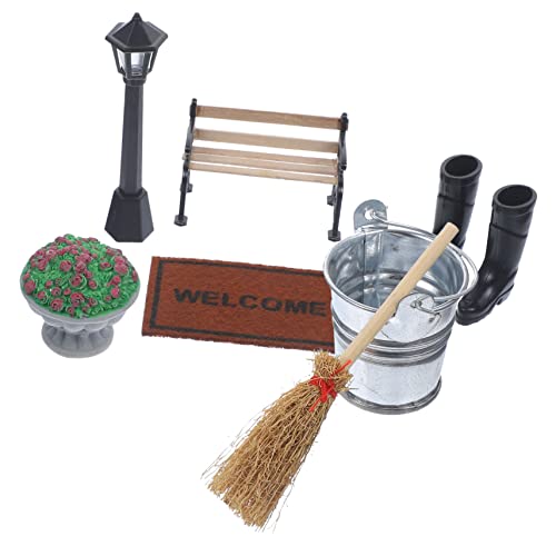 DIKACA 1 Satz Gartendekorationsset Miniaturfiguren-Kits Kleine Figuren Miniatur-szenendekoration Mini-gartenfiguren Miniaturdekor Mini -Figur Winzige Figuren Mini-House-Park-Modelle Holz DIKACA 1 Satz Gartendekorationsset Miniaturfiguren-Kits Kleine Figuren Miniatur-szenendekoration Mini-gartenfiguren Miniaturdekor Mini -Figur Winzige Figuren Mini-House-Park-Modelle Holz von DIKACA