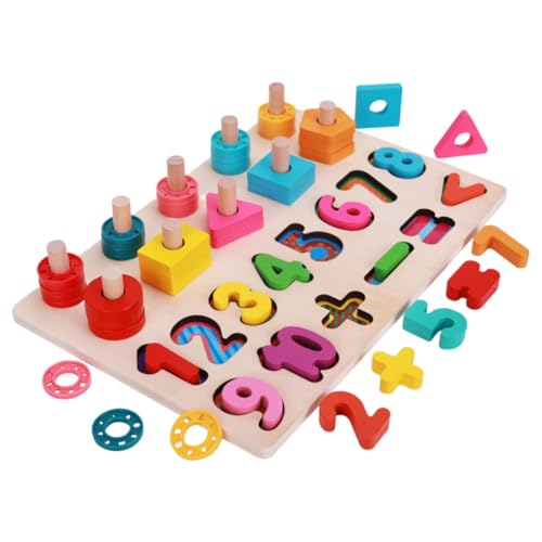 DIKACA 1 Satz Holzpuzzle für Kleinkinder Kinderausbildung Vorschule Rätsel Holzspielzeug Frühe Bildungsspielzeug zum Sortieren von Formen Kleinkind rätsel hölzern Bunt DIKACA 1 Satz Holzpuzzle für Kleinkinder Kinderausbildung Vorschule Rätsel Holzspielzeug Frühe Bildungsspielzeug zum Sortieren von Formen Kleinkind rätsel hölzern Bunt von DIKACA