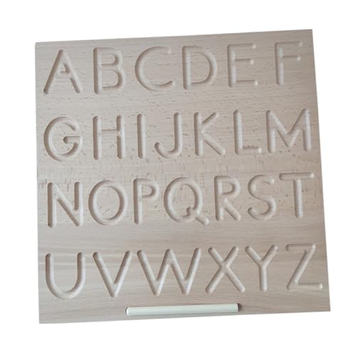 DIKACA 1 Satz Kalligrafie Zum Üben Von Holzrillen Bildungsspielzeug Buchstabenerkennungsspielzeug Englisch Lernen Buchstabenerkennungstafel Wörter Lernen Hölzern Beige DIKACA 1 Satz Kalligrafie Zum Üben Von Holzrillen Bildungsspielzeug Buchstabenerkennungsspielzeug Englisch Lernen Buchstabenerkennungstafel Wörter Lernen Hölzern Beige von DIKACA