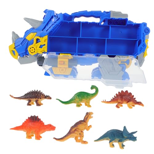 DIKACA 1 Satz Kinder-Dinosaurier-Spielzeug Neuartiges Dinosaurier-Boxspielzeug Geschenke Spielzeuge Spielsimulation Dinosaurier pädagogisches Dinosaurierspielzeug Junge Aufbewahrungswagen von DIKACA