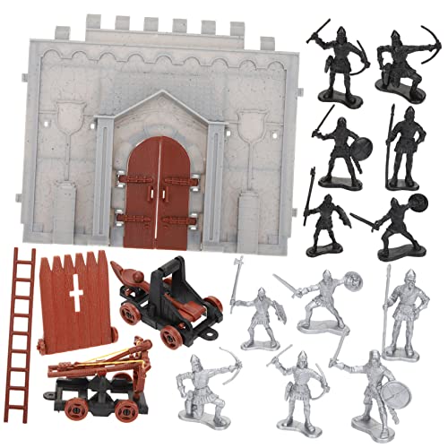 DIKACA 1 Satz Kriegsspielzeugmodell Schloss Army Men Für Jungen Soldatenmodell Miniatur-Soldaten-Figur Miniaturfigur Der Armeemänner Figurenmodellbausätze Plastik DIKACA 1 Satz Kriegsspielzeugmodell Schloss Army Men Für Jungen Soldatenmodell Miniatur-Soldaten-Figur Miniaturfigur Der Armeemänner Figurenmodellbausätze Plastik von DIKACA
