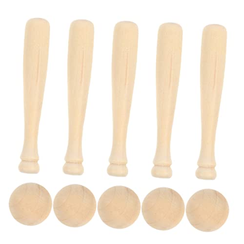 DIKACA 1 Satz Mini-Baseball- Kindergeschenk Bildungsspielzeug Baseball-Modelle Zum Selbermachen Modell Aus Holz DIY-zubehör Aus Holz DIY Fledermaus Baseball-DIY- Hölzern DIKACA 1 Satz Mini-Baseball- Kindergeschenk Bildungsspielzeug Baseball-Modelle Zum Selbermachen Modell Aus Holz DIY-zubehör Aus Holz DIY Fledermaus Baseball-DIY- Hölzern von DIKACA