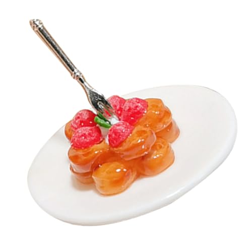 DIKACA 1 Satz Mini Dessert Modell Dessert Mini Küchenszene 1:12 von DIKACA