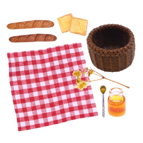 DIKACA 1 Satz Mini-Frühstücksset Dekoration Weihnachten Miniatur-Zubehör Puppenhaus Mini-Brotkorb-Modell Mini-Brotkörbe Miniaturbrot Mini-Ornament Stoff DIKACA 1 Satz Mini-Frühstücksset Dekoration Weihnachten Miniatur-Zubehör Puppenhaus Mini-Brotkorb-Modell Mini-Brotkörbe Miniaturbrot Mini-Ornament Stoff von DIKACA